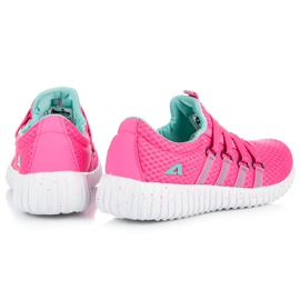 American Club Tekstiiliset urheilukengät vaaleanpunainen 1