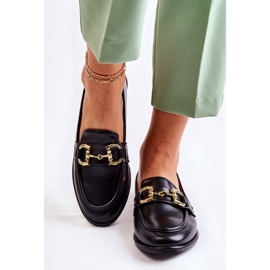 WS1 Coriso naisten mustat mokasiinit 1