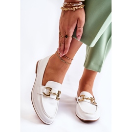 WS1 Naisten valkoiset Coriso-loaferit valkoinen 2