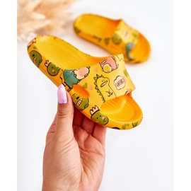 WJ1 Kevyet lasten tossut Dinosaurs Orange Astro oranssi 1