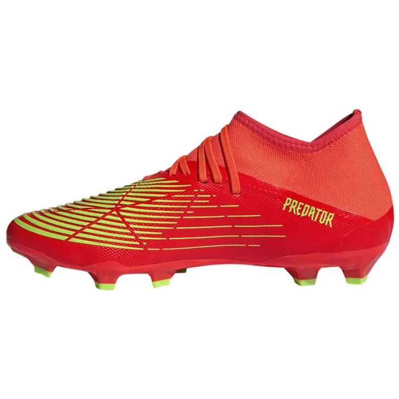 Adidas Predator Edge.3 Fg M GW1005 kengät punainen appelsiinit ja punaiset 1