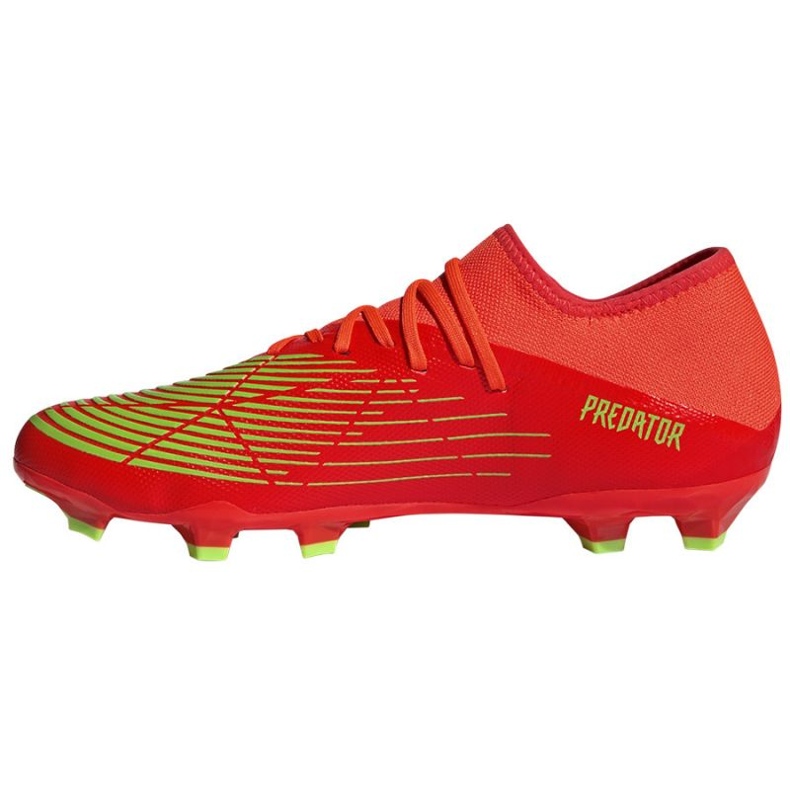 Kengät Adidas Predator Edge. 3 L Fg M GW0994 punainen appelsiinit ja punaiset 1