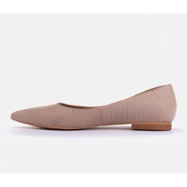 Marco Shoes Hienovaraiset balerinat beige 2