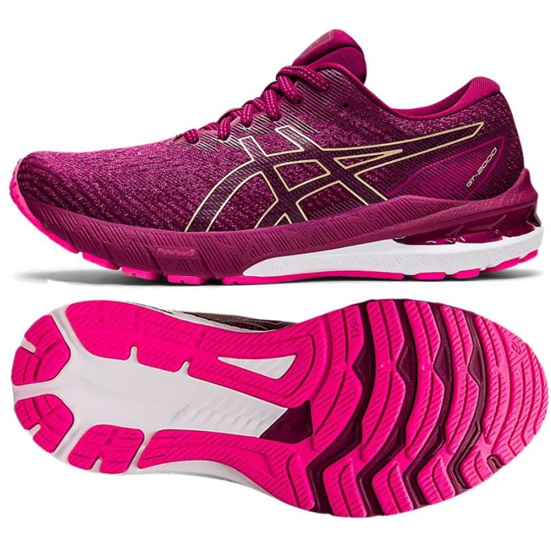 Asics GT-2000 10 W 1012B045 703 juoksukengät vaaleanpunainen 1