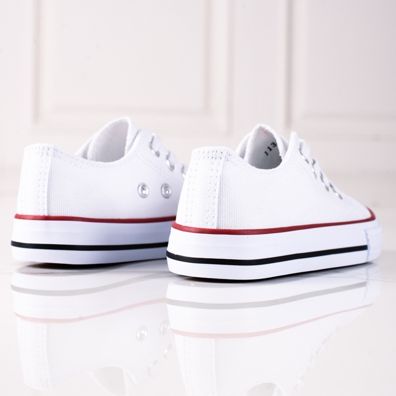 Valkoiset Vico lasten lenkkarit resoreilla valkoinen 1