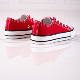 Punaiset Vico lasten lenkkarit resoreilla punainen 1