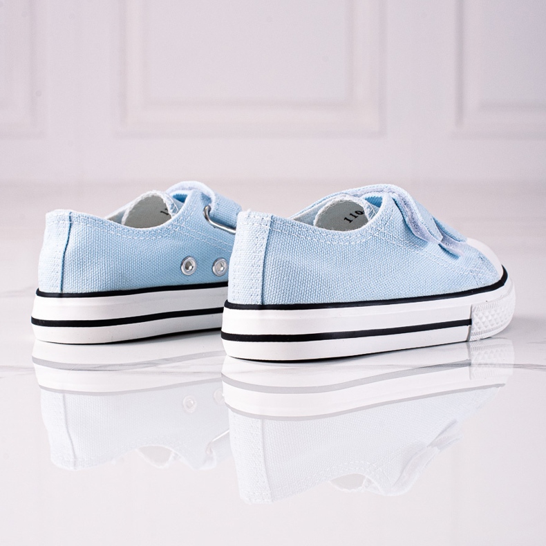 Vico lasten tennarit, joissa tarrakiinnitys sinisellä sininen 2