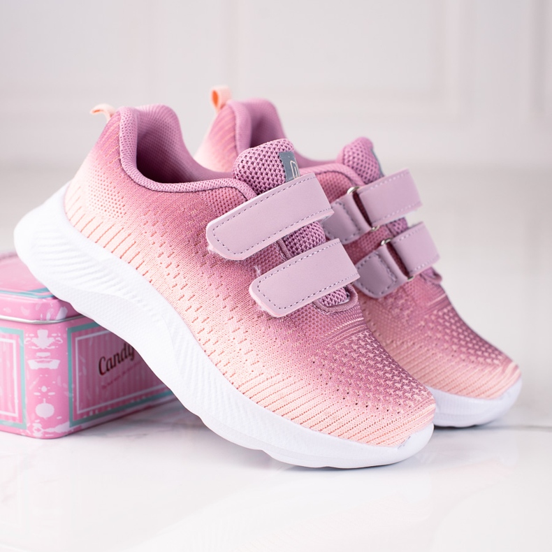 Lasten Shelovet kaksiväriset Velcro-urheilukengät violetti monivärinen 1