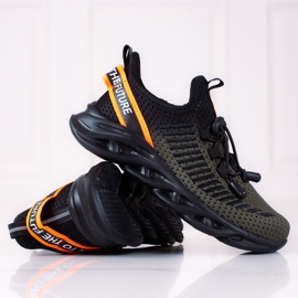 Vico lasten urheilukengät, kaksivärinen materiaali musta 2