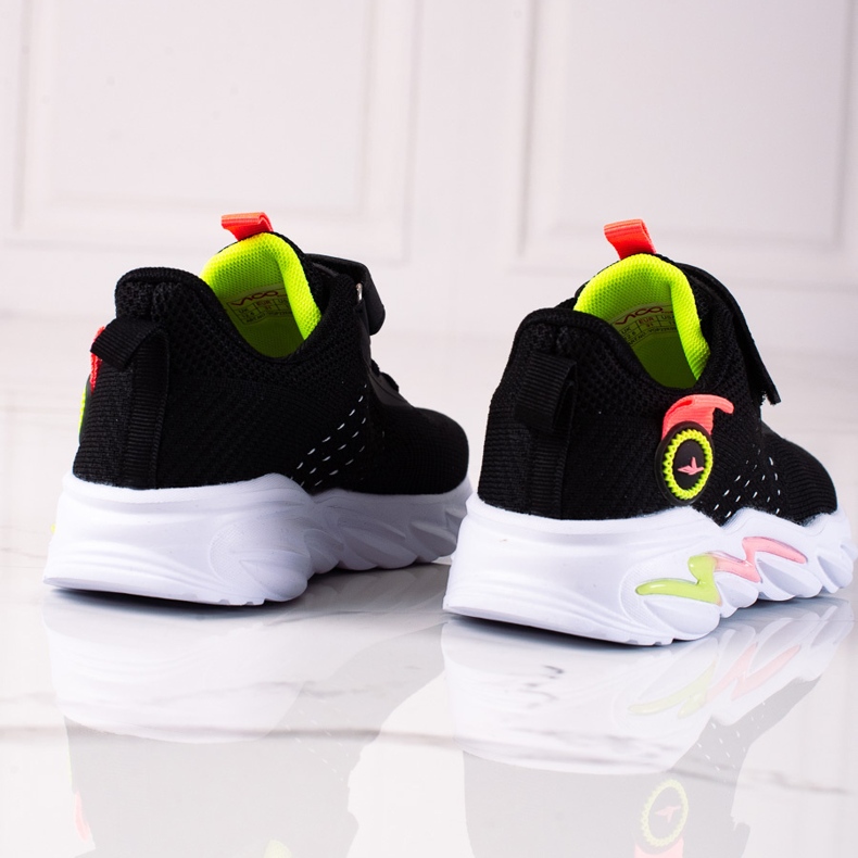 Urheilulliset tyttöjen lenkkarit Vico harmaa musta 1