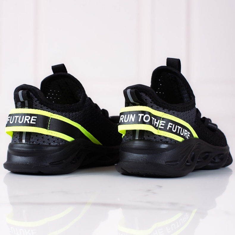 Vico lasten urheilukengät, kaksivärinen materiaali musta harmaa 1