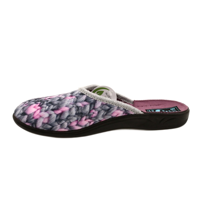 Adanex Aloe Vera Motif -tossut 27769 harmaa 1
