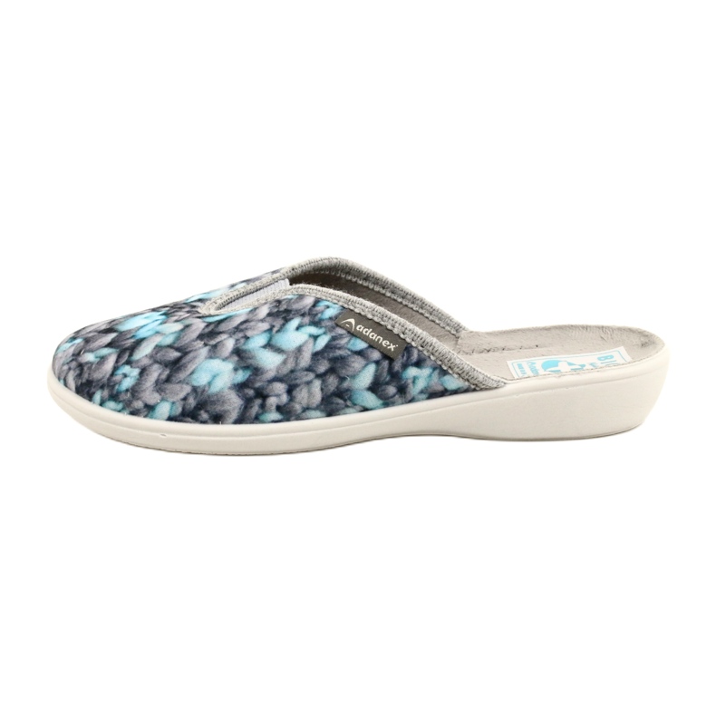 Tossut kuminauhalla Adanex Aloe Vera 27762 harmaa 1