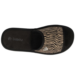 Befado Inblu naisten kengät 155D121 beige musta 2