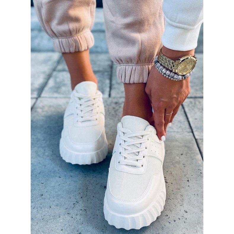 Naisten urheilukengät Perla Beige 2