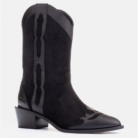 Marco Shoes Mustat luonnonmokkasaappaat 1