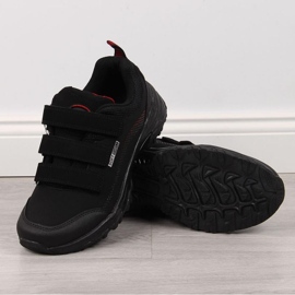 American Club W AM838A Velcro Trekking kengät musta-punainen 1