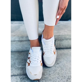 Furlo Camel naisten urheilukengät beige valkoinen ruskea 1