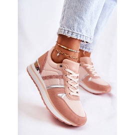 PG1 Klassiset naisten urheilukengät Pink Elenes vaaleanpunainen 1