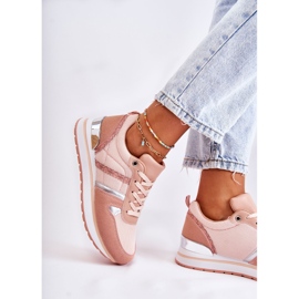 PG1 Klassiset naisten urheilukengät Pink Elenes vaaleanpunainen 2