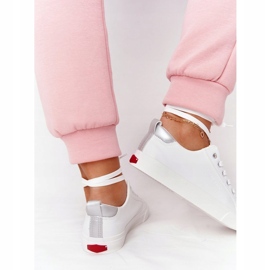 Big Star Naisten Eco-Nahka Lenkkarit Cross Farkut HH2R4001C Valkoinen 4