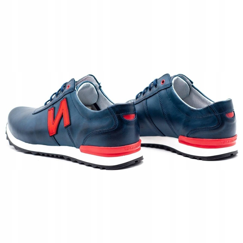 Joker Miesten vapaa -ajan kengät 301J tummansininen punainen laivastonsininen 5