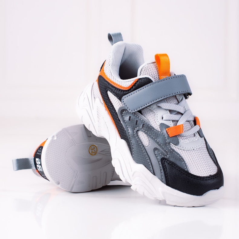 Shelovet poikien tennarit paksulla harmaalla alustalla monivärinen 1