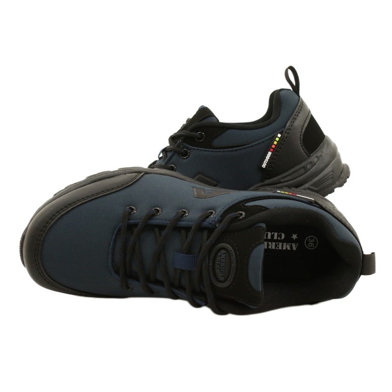 American Club Amerikkalaiset Softshell-urheilukengät vedenpitävät WT88 / 22 tummansininen 6