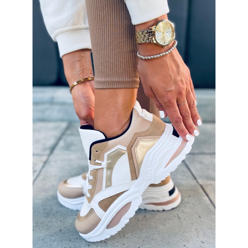 Vesta Khaki naisten urheilukengät beige 1