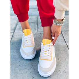 Dory Burgundy naisten urheilukengät valkoinen 1