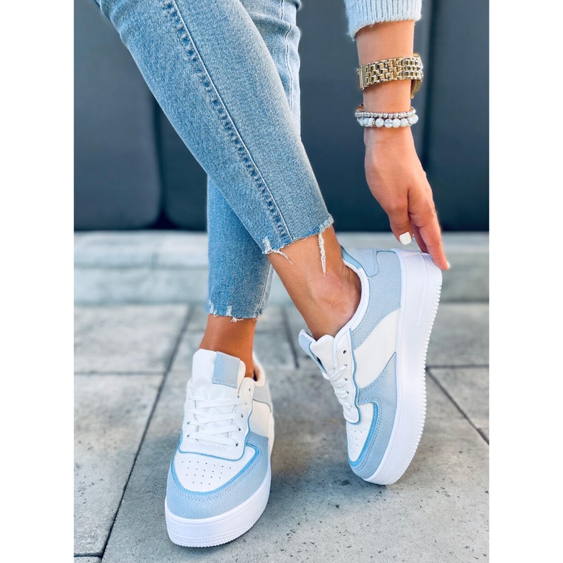 Zetto Blue naisten urheilukengät sininen 1