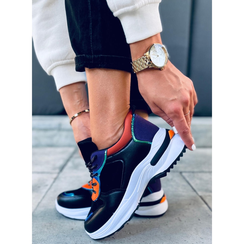 Otavia BLACK / ORANGE lenkkarit musta 1