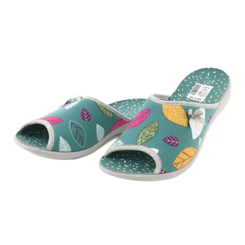 Befado naisten kengät pu 254D103 vihreä 2