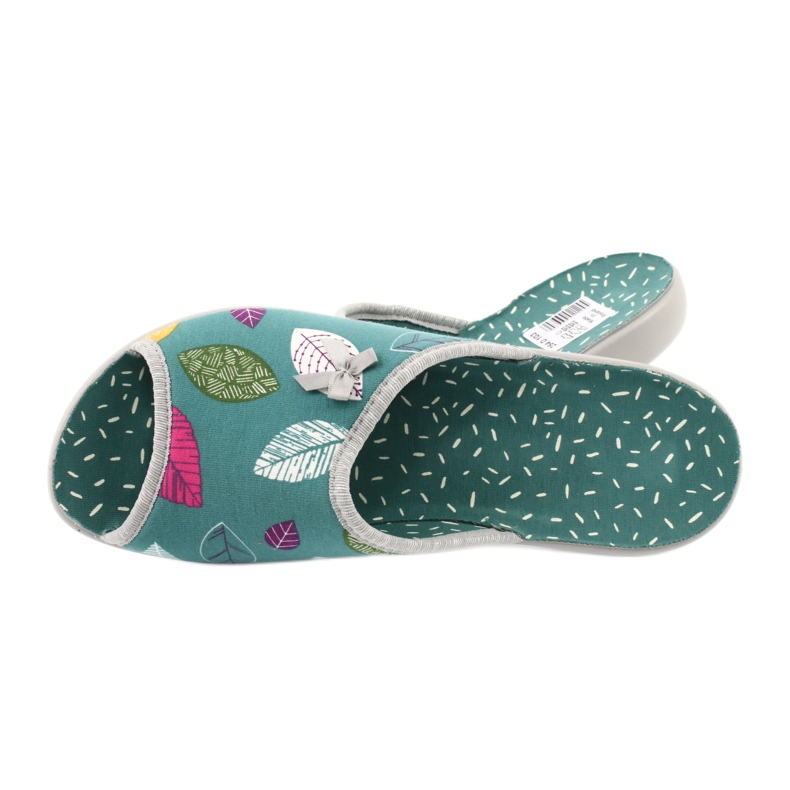 Befado naisten kengät pu 254D103 vihreä 4