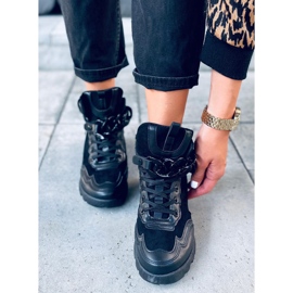 Tennarit irrotettavalla Peri Black -ketjulla musta 1