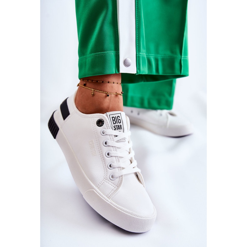 Naisten lenkkarit Big Star White FF274175 valkoinen 2