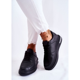 PG1 Klassiset mustat Jennys nahkaiset urheilukengät 2