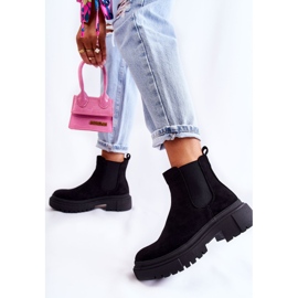 PS1 Mustat Lorea Suede -saappaat 2