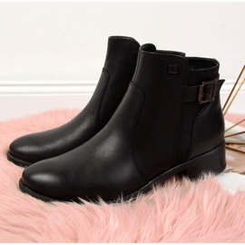 Naisten nahkasaappaat Dolce Pietro 0892 musta 2