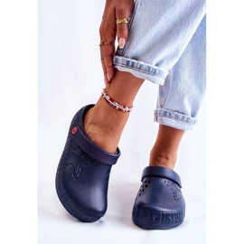 Naisten kevyet tossut Kroks Big Star II275002 laivastonsininen 1