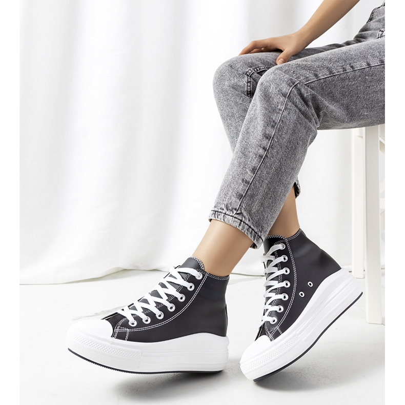 PA1 Black Copples -nilkkalenkkarit musta 1