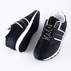 Mukavat mustat Shelovet miesten urheilukengät 2