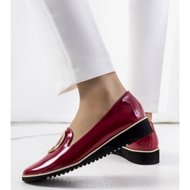 Punaiseksi lakatut Kadyro-kengät punainen punainen 2