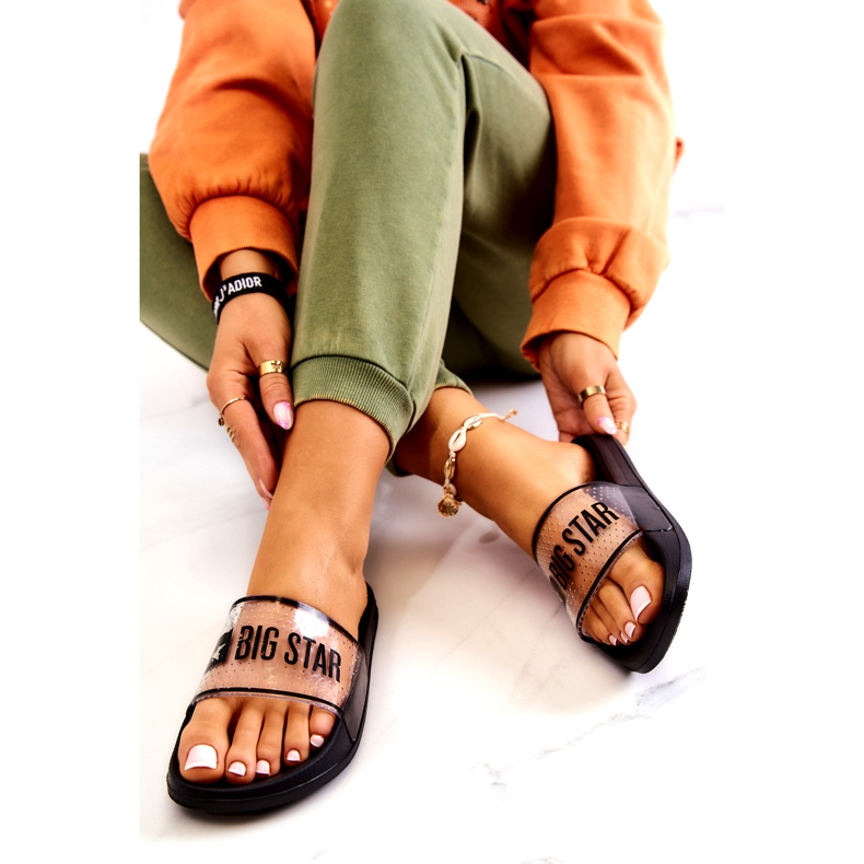 Naisten tossut Big Star JJ274639 musta 1