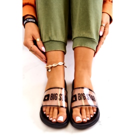 Naisten tossut Big Star JJ274639 musta 2