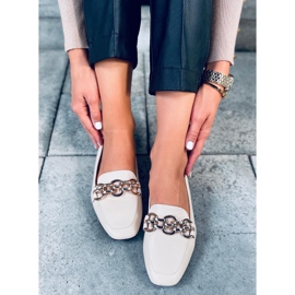 Naisten housut Bianca Beige 1