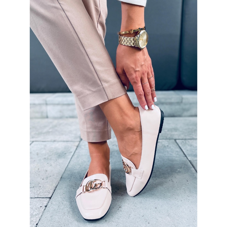 BM Elisa Nude naisten housut beige 1