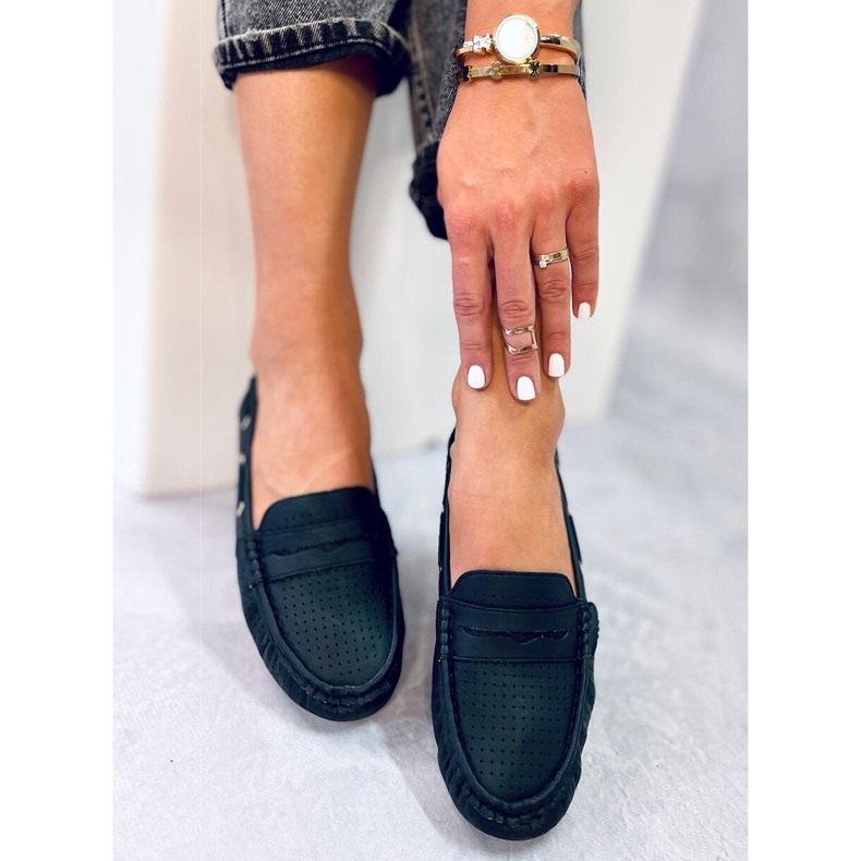 Naisten housut Minori Black musta 1