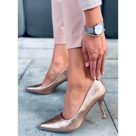 Naisten Aurora Champagne -korkokengät vaaleanpunainen 1