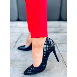 Tikatut Modi Black naisten korkokengät musta 2